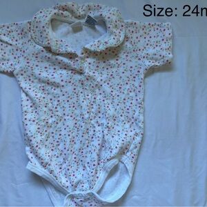 VINTAGE Floral Onesie